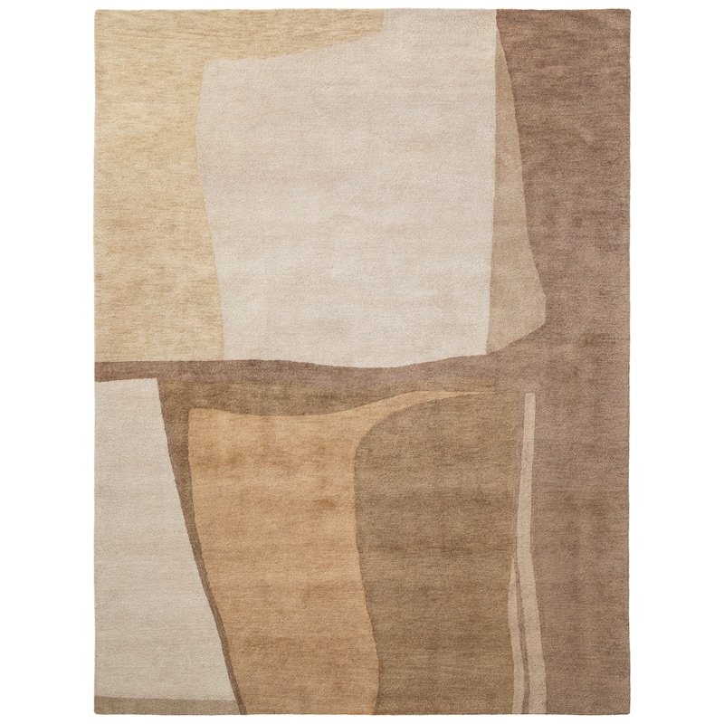 Terra by Obeetee Salina Shelby Rug - Natural/Diamond - 2' x 3'