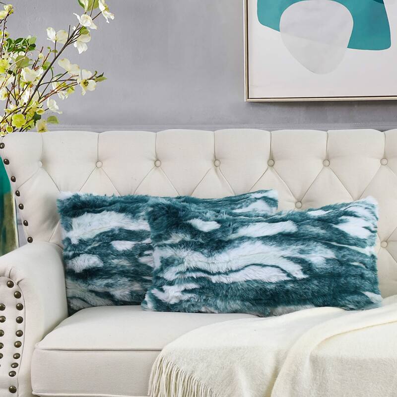 Jacquard FauxFur 2 Piece Set Pillow Shell