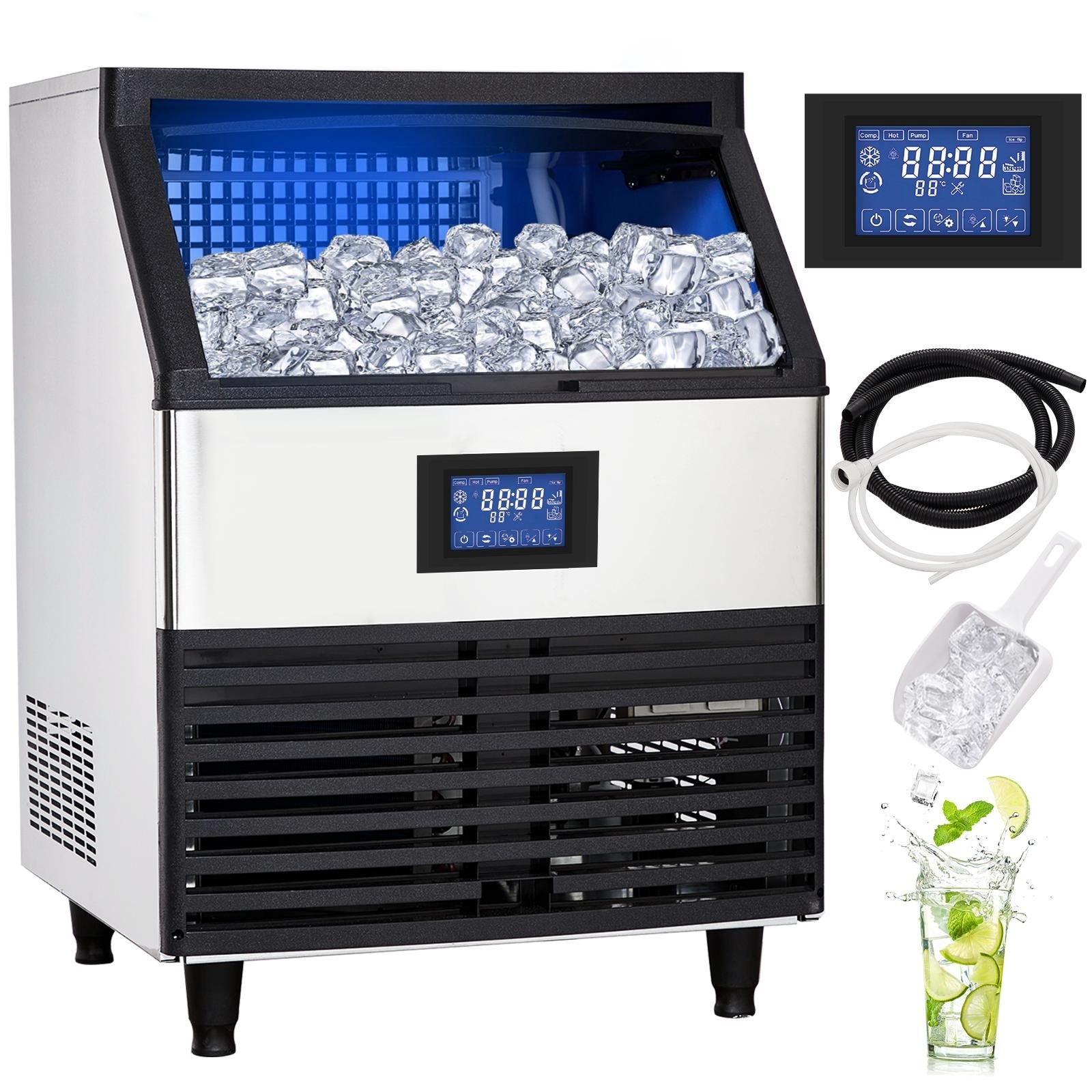 Commercial Ice Maker Machine 440lbs/24H