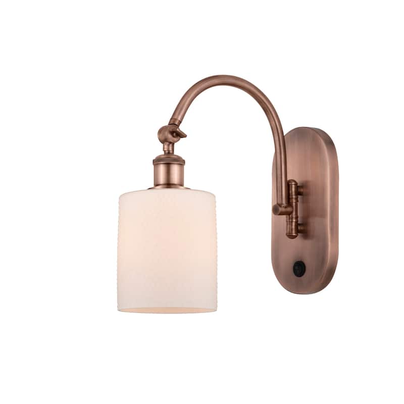 Innovations Lighting 518-1W-13-6 Cobbleskill Sconce Cobbleskill 13"