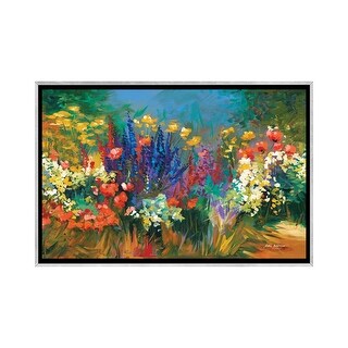 iCanvas "Language Of Flowers" by Leon Devenice Framed - Bed Bath ...