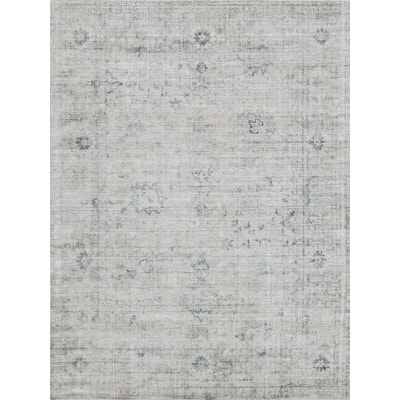 EXQUISITE RUGS Cambridge Hand-loomed Wool/Bamboo Silk Beige/Brown Area Rug.