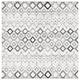 SAFAVIEH Amsterdam Bridget Moroccan Boho Rug - 10' x 10' Square - Ivory/Grey