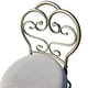 preview thumbnail 17 of 16, Carolina Living Victorian Vanity Stool with Back
