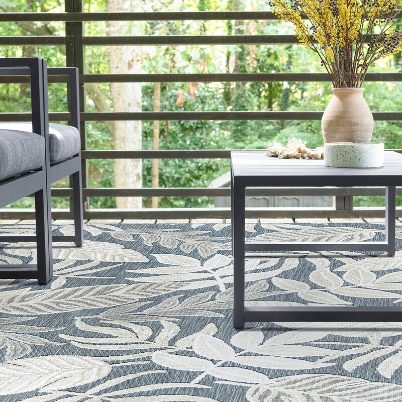 Tropicana Tropical Floral Indoor/Outdoor Area Rug