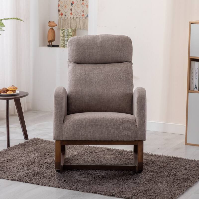 Living Room Comfortable Rocking Chair Living Room Chair - 39.70'' H x 27.16'' W x 37'' D