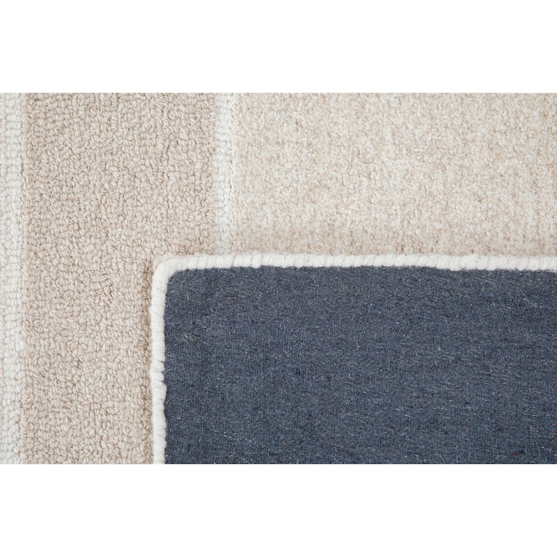 Terra by Obeetee Mid-Century Madera Natural Rug