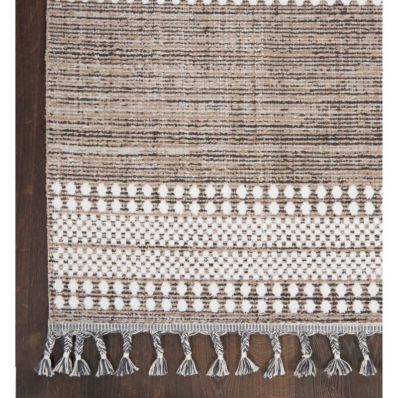 Nourison Asilah Scandinavian Boho Stripe Area Rug