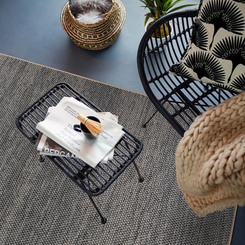 Contemporary Abstract Indoor/Outdoor Area Rug