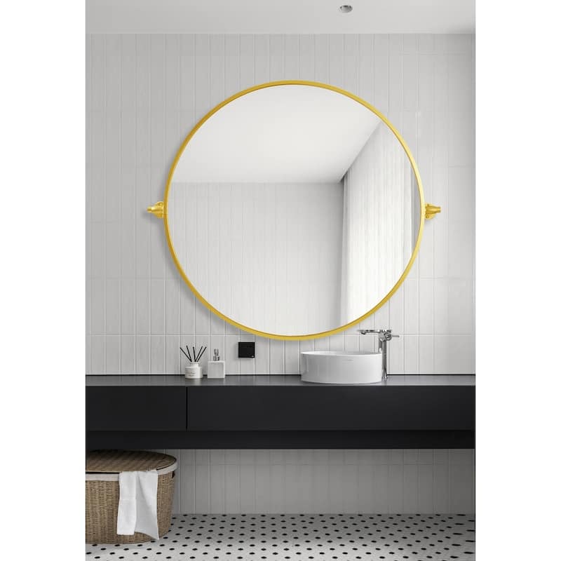 Indigo Home Round Pivot Mirror