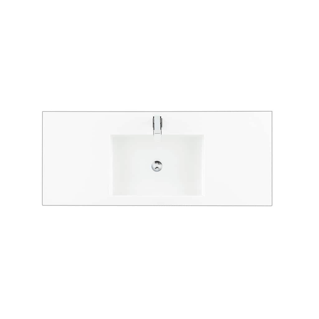 James Martin Vanities 48" Stone Composite Vanity Top with 1 Integrated