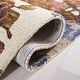 preview thumbnail 13 of 37, SAFAVIEH Handmade Blossom Yadviga French Country Floral Wool Rug