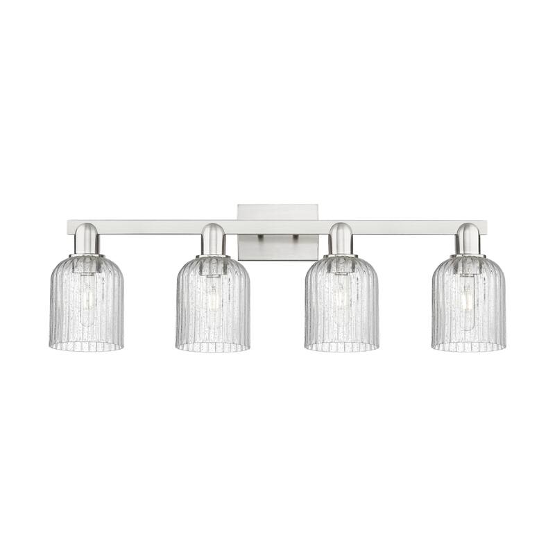 Innovations Lighting Downtown Urban - Bridal Veil - 4 Light 32" Bath Vanity Light