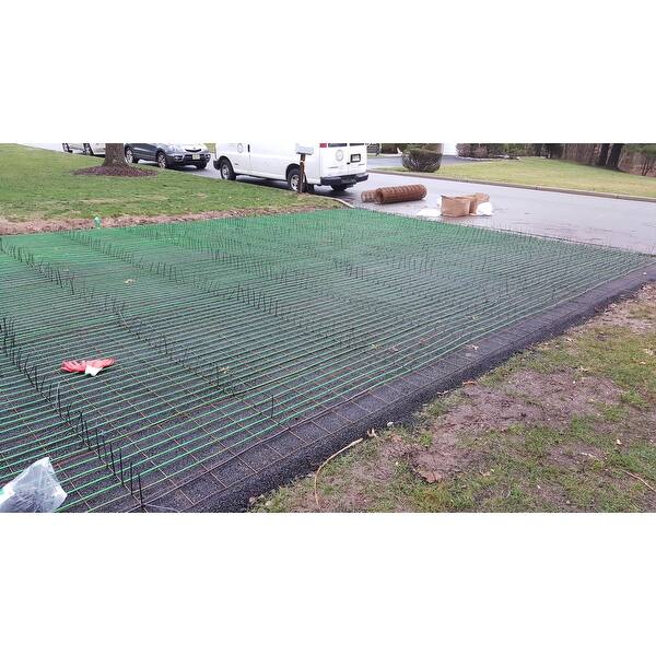 Embedded Electric Snow Melting Kit with 85.5' Heating Cable (240V) and