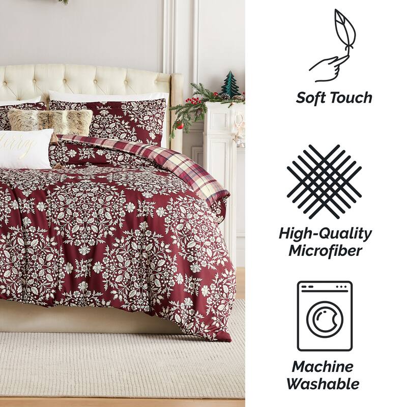 Christmas Carol 5-Piece Holiday Comforter Set