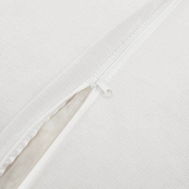 U-Shaped Modular Sectional Sofa with 2 Storage Ottomans, Convertible Sectional Sofa Bed, 6 Seater Sofa with Throw Pillows