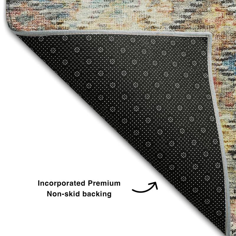 Premium Washable Super Soft Traditional Tribal Mayfield Rug