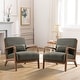 preview thumbnail 7 of 142, Aston Modern Solid wood Accent Chair for Living Room
