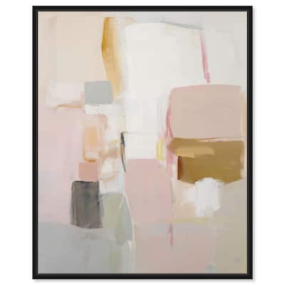 Apricot Cream I Canvas by Art Remedy