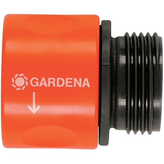 Shop Gardena 36917 Garden Hose Quick Connector 5 8 1 2 Nylon Abs 5 8 X 1 2 Overstock 19857627