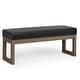 preview thumbnail 22 of 46, WYNDENHALL Madison 44 inch Wide Contemporary Rectangle Ottoman Bench