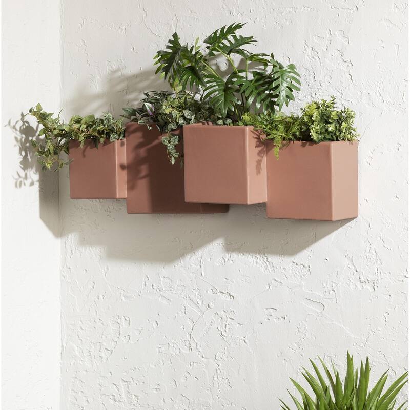 South Shore Dalya Outdoor Wall Planter - Set of 2