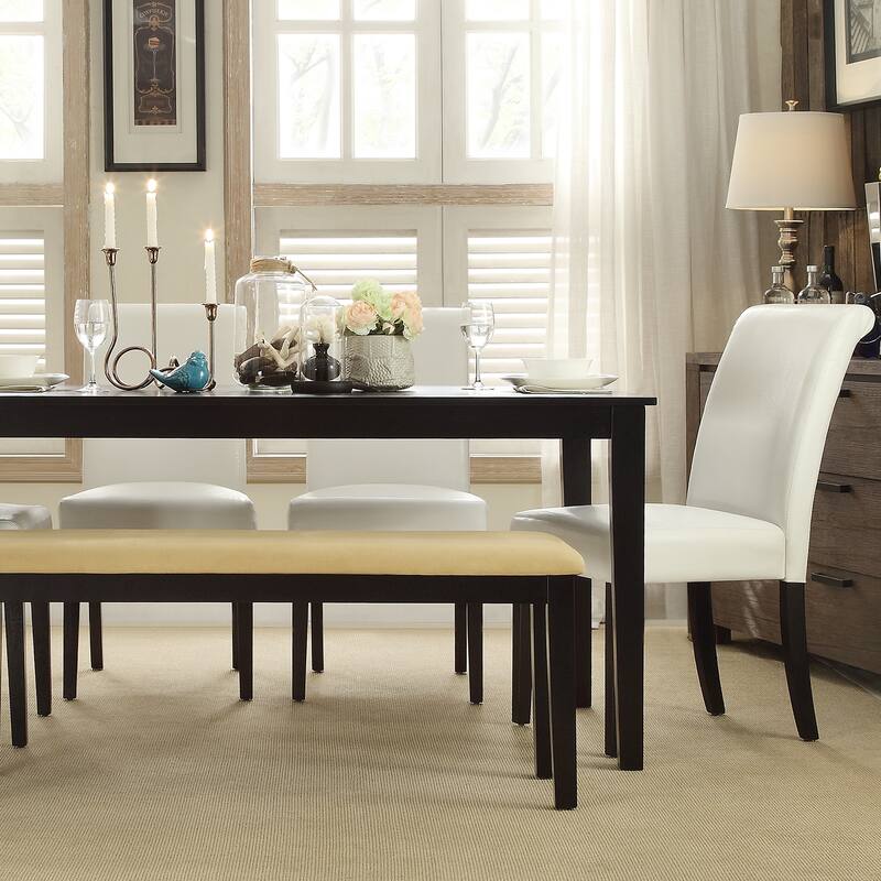 Wilmington 60" Black Finish Dining Set by iNSPIRE Q Classic