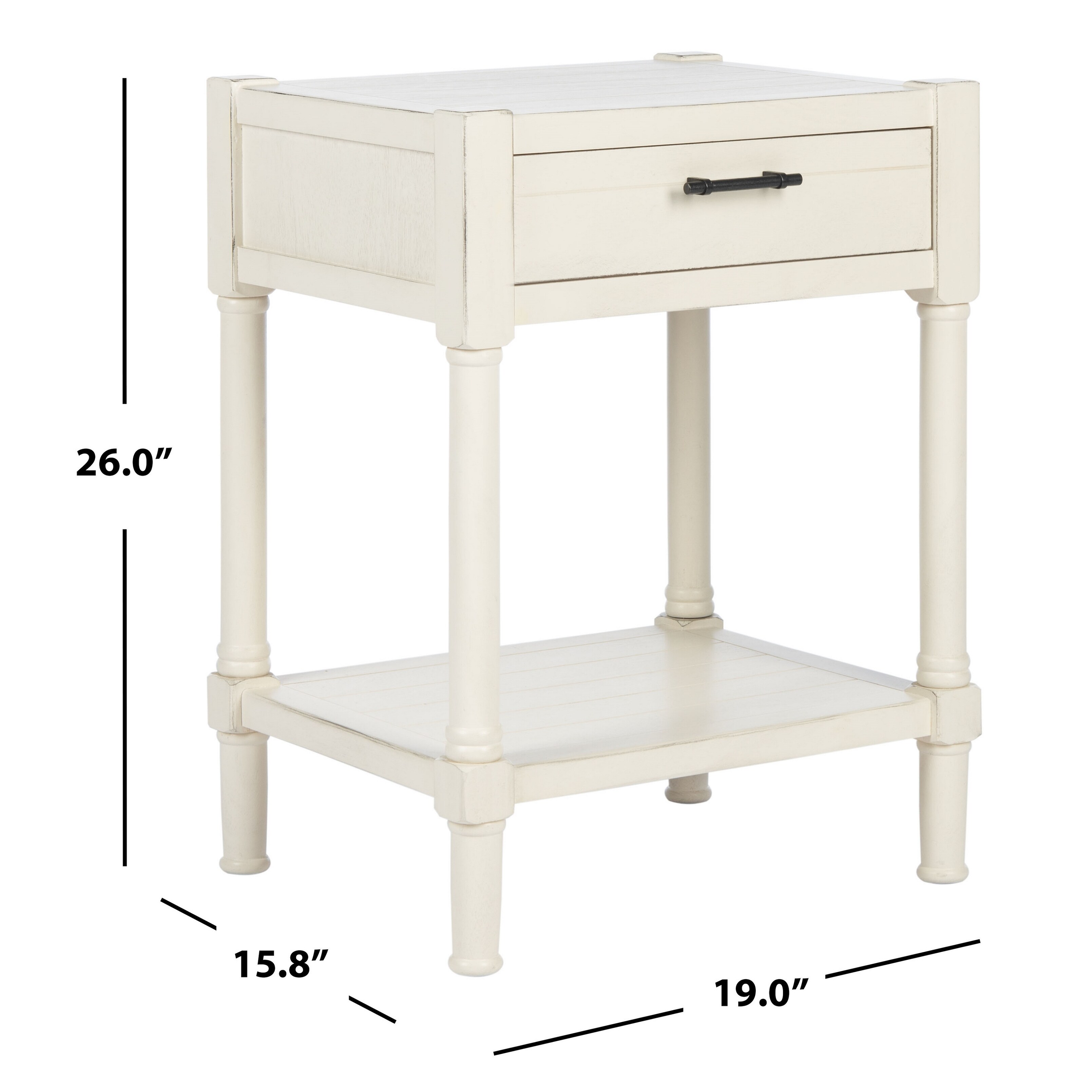 SAFAVIEH Filbert 1-Drawer Accent Table - 19