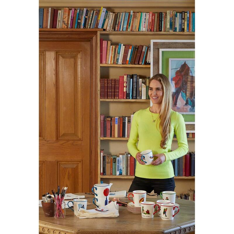 Kit Kemp for Spode Doodles Sofa So Good Mug