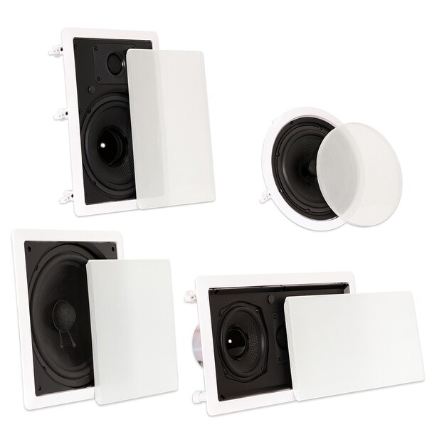 in wall speaker set