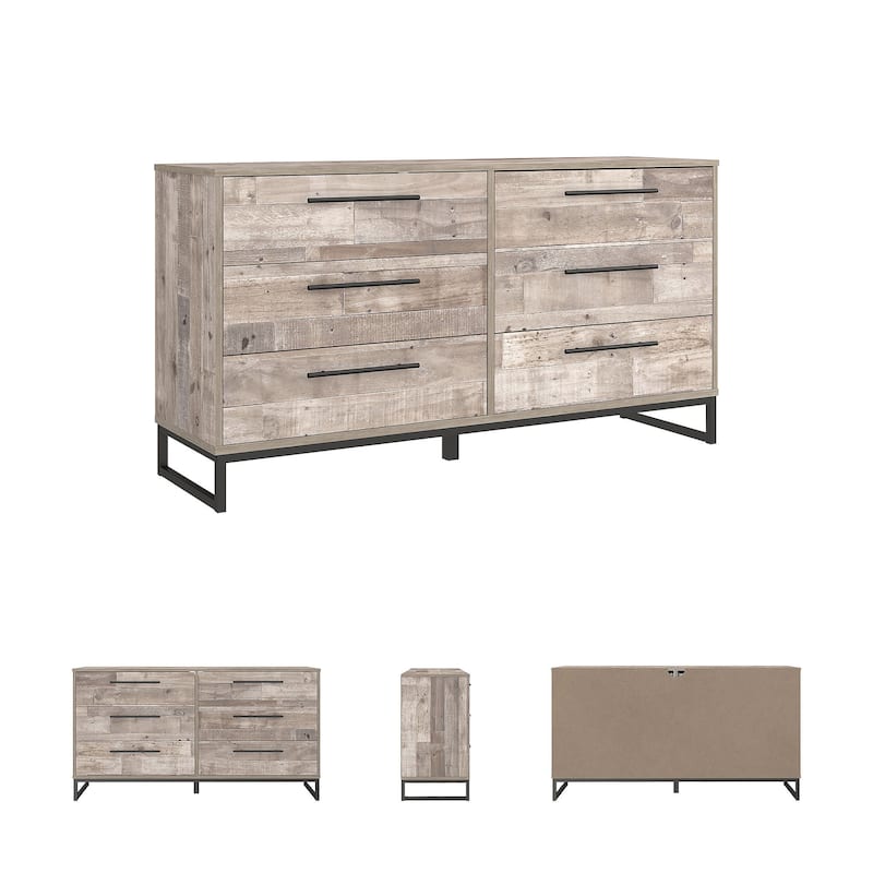 Ashley Furniture Neilsville Whitewash Chest of Drawers