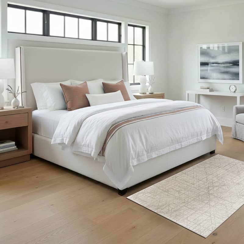 Wyatt & Ash Dream Mink Printed Chenille Rugs