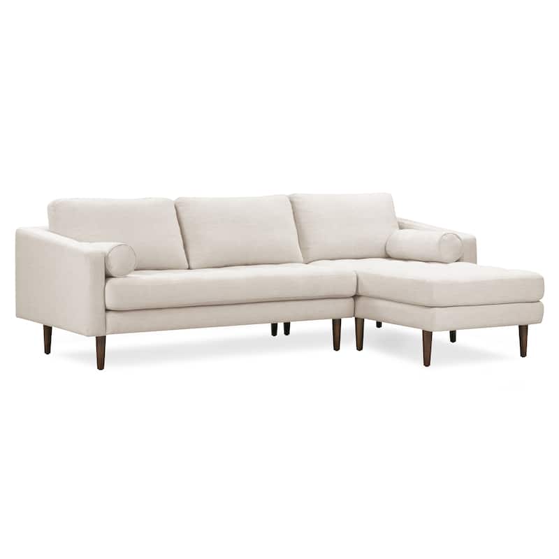 Poly & Bark Napa 104.5" Fabric Right Sectional Sofa