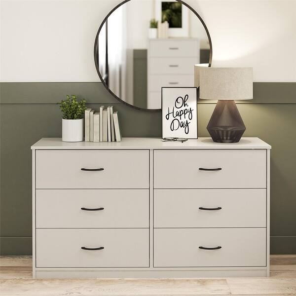 Classic 6 Drawer Dresser, Espresso - Bed Bath & Beyond - 37998385