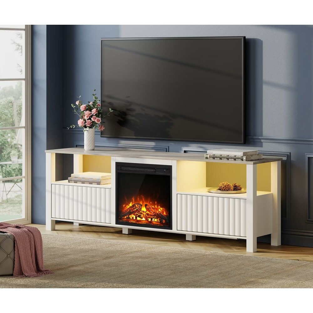 Mid-Century Modern Indoor Fireplaces - Bed Bath u0026 Beyond