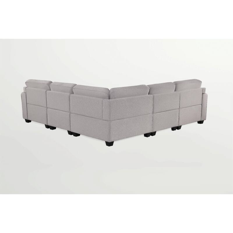 138'' Flexible Combination Sectional Sofa