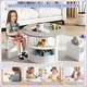 preview thumbnail 5 of 18, Costway 5 Piece Kids Play Table and Chairs Set Round Nesting Table - See Details