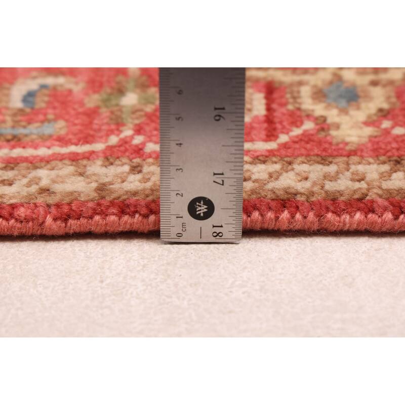 ECARPETGALLERY Hand-knotted Jules Serapi Red Wool Rug - 2'6 x 7'11