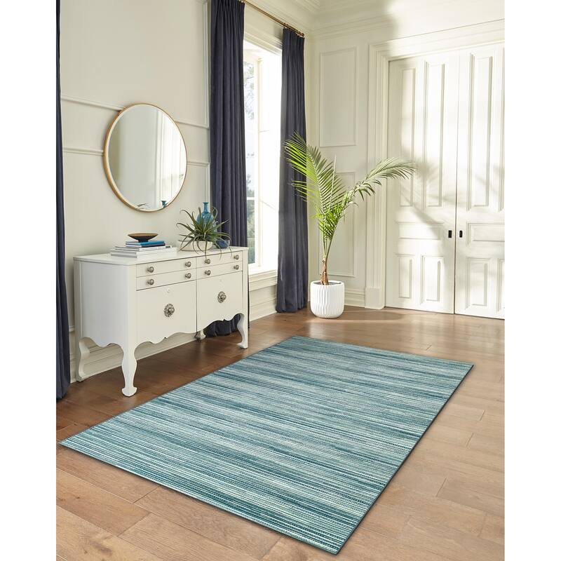 Liora Manne Marina Stripes Indoor/ Outdoor Area Rug