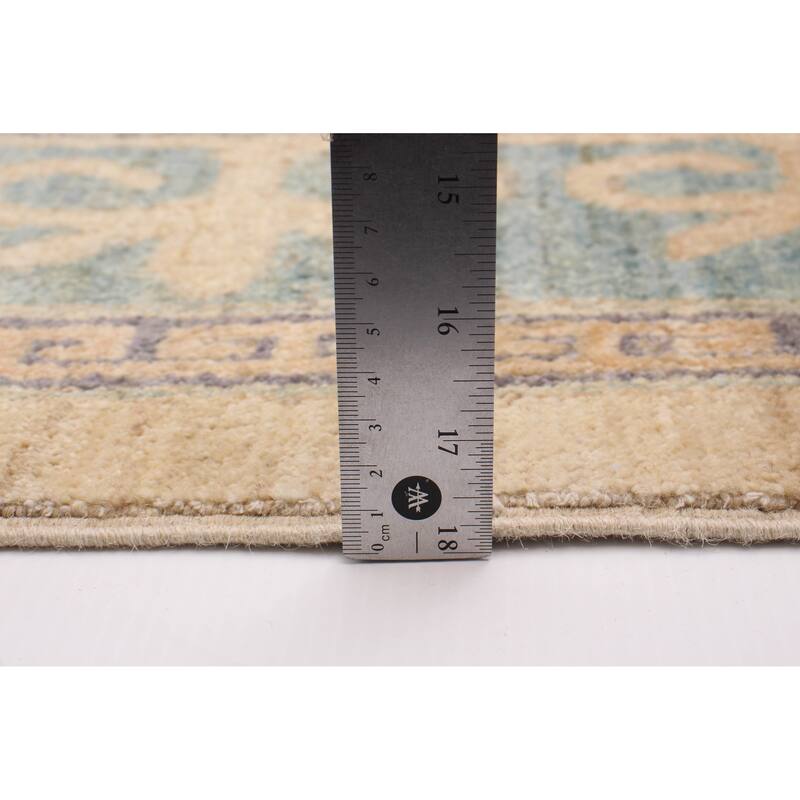 ECARPETGALLERY Hand-knotted Pako Mamluk Cream Wool Rug - 9'8 x 13'7