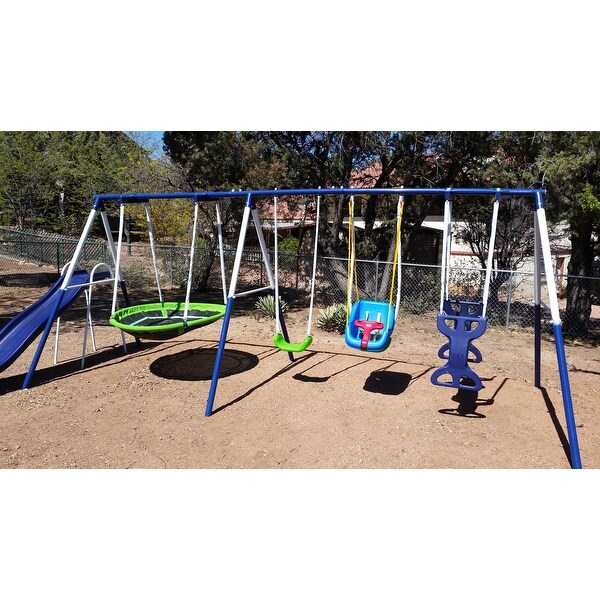 rosemead metal swing set