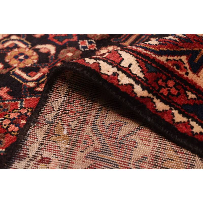 ECARPETGALLERY Hand-knotted Andelz Black Wool Rug - 3'5 x 12'8