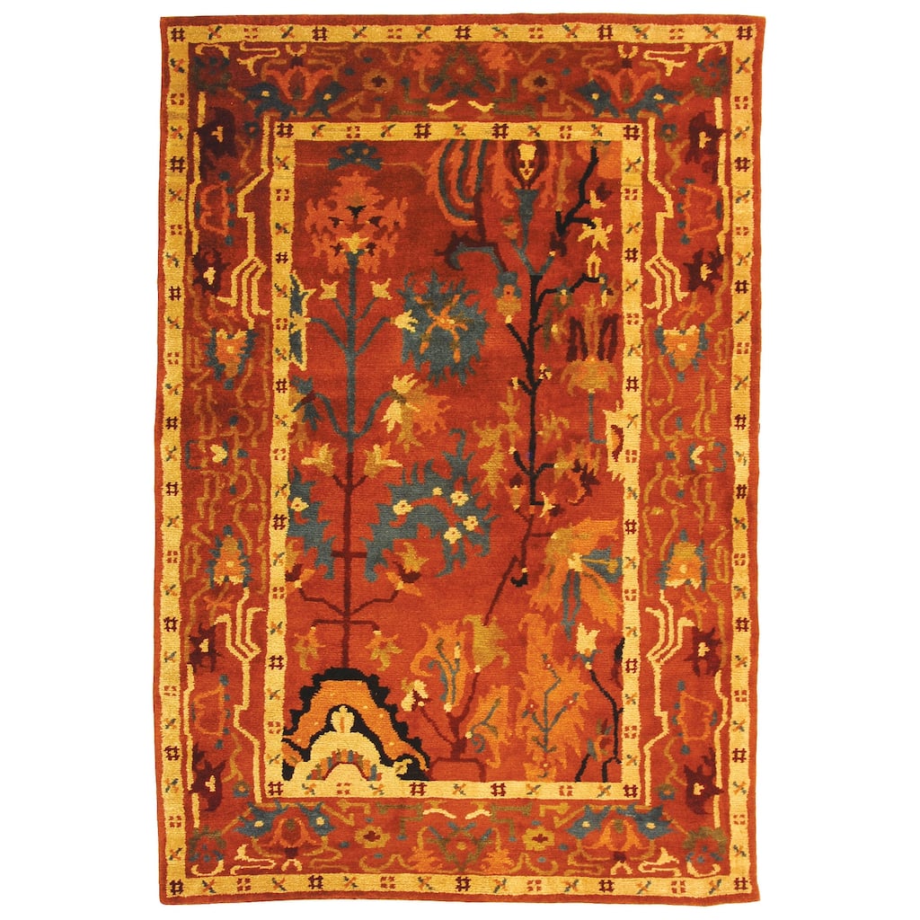 SAFAVIEH Hand-knotted Guillaine Weave Isabel Traditional Oriental Wool Rug