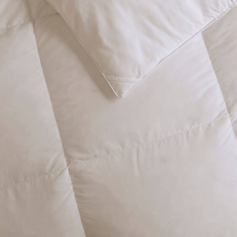 Madison Park Heavy Warmth Goose Feather and Down Oversize Comforter