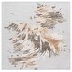 preview thumbnail 5 of 28, SAFAVIEH Handmade Fifth Avenue Gabrieluta Mid-Century Modern Wool Rug 6' Square - Beige/Taupe - Square