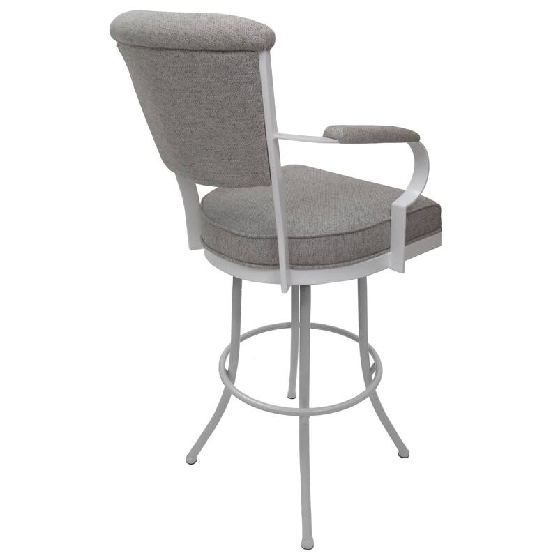 Miami Extra Tall 34" Spectator Metal Bar Stool on Noam Base - 34" Seat Height