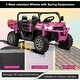 preview thumbnail 11 of 38, Gymax 12V 2 Seater Ride On UTV Dump Truck Remote w/ Electric Dump Bed