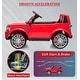 preview thumbnail 34 of 32, Licensed Land Rover Ride on Car, 12V 4.5 MPH Ride on Toys for Toddlers 3-8