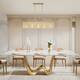 Option Brushed Brass - Oval Shaped