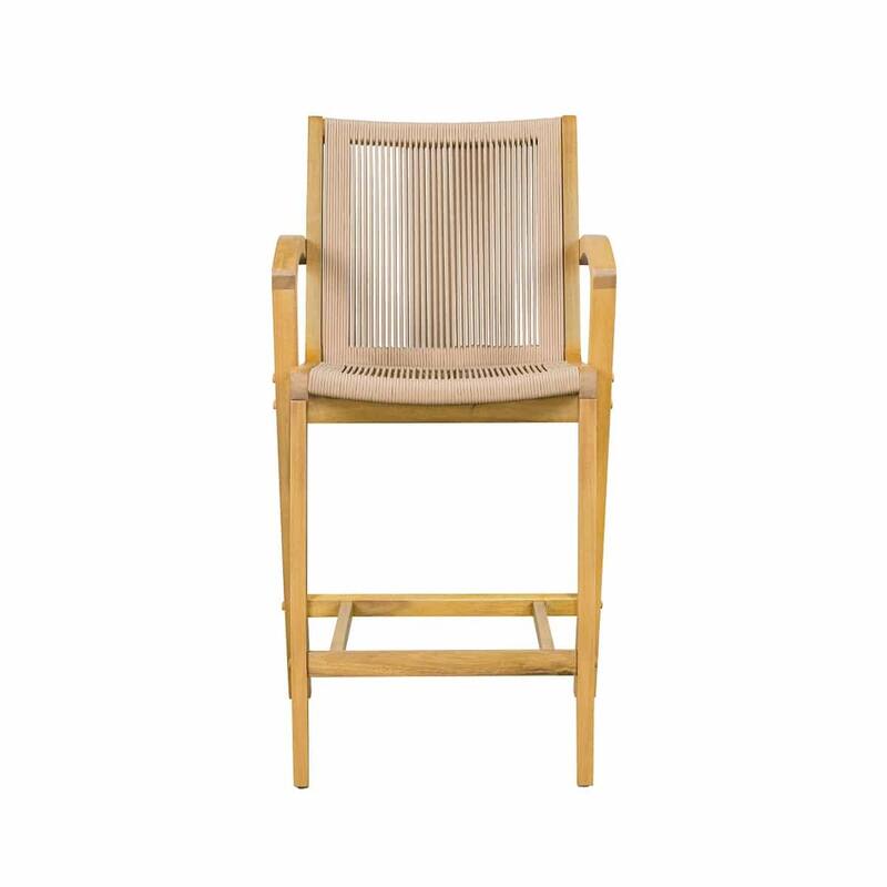 Luca Rope Counter Height Bar Stool